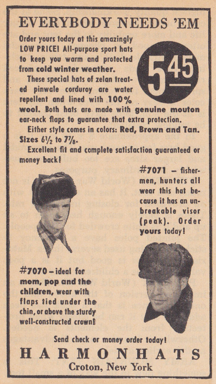 Harmon Hats - Everybody Needs 'Em!