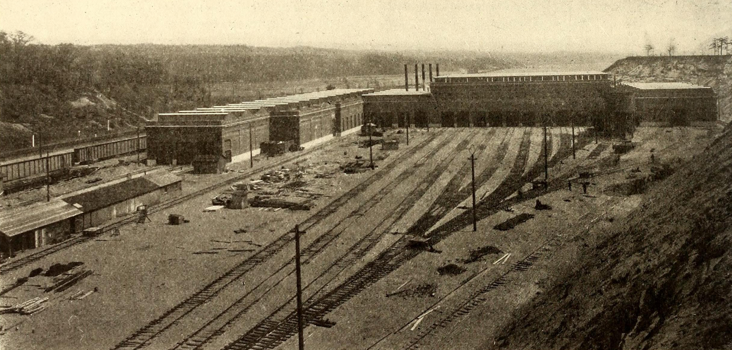 Harmon Shops of the New York Central Railroad