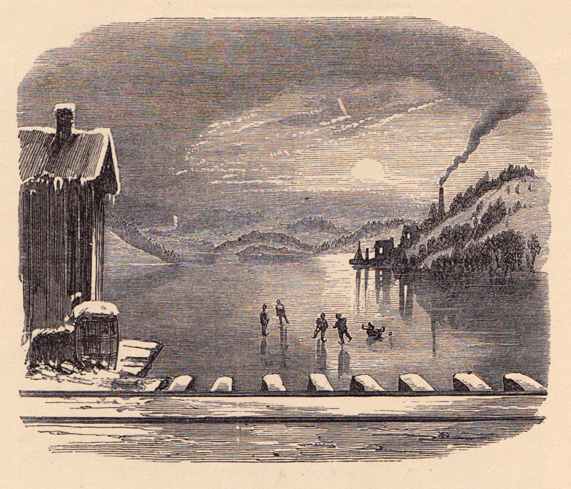 Winter on the Hudson River