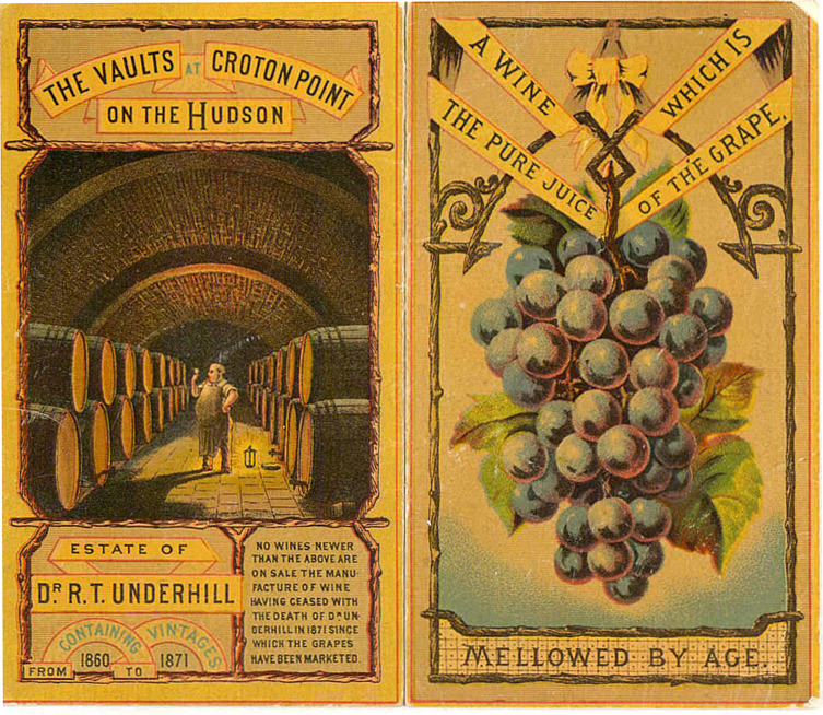 Underhill Vineyard Trade Cards