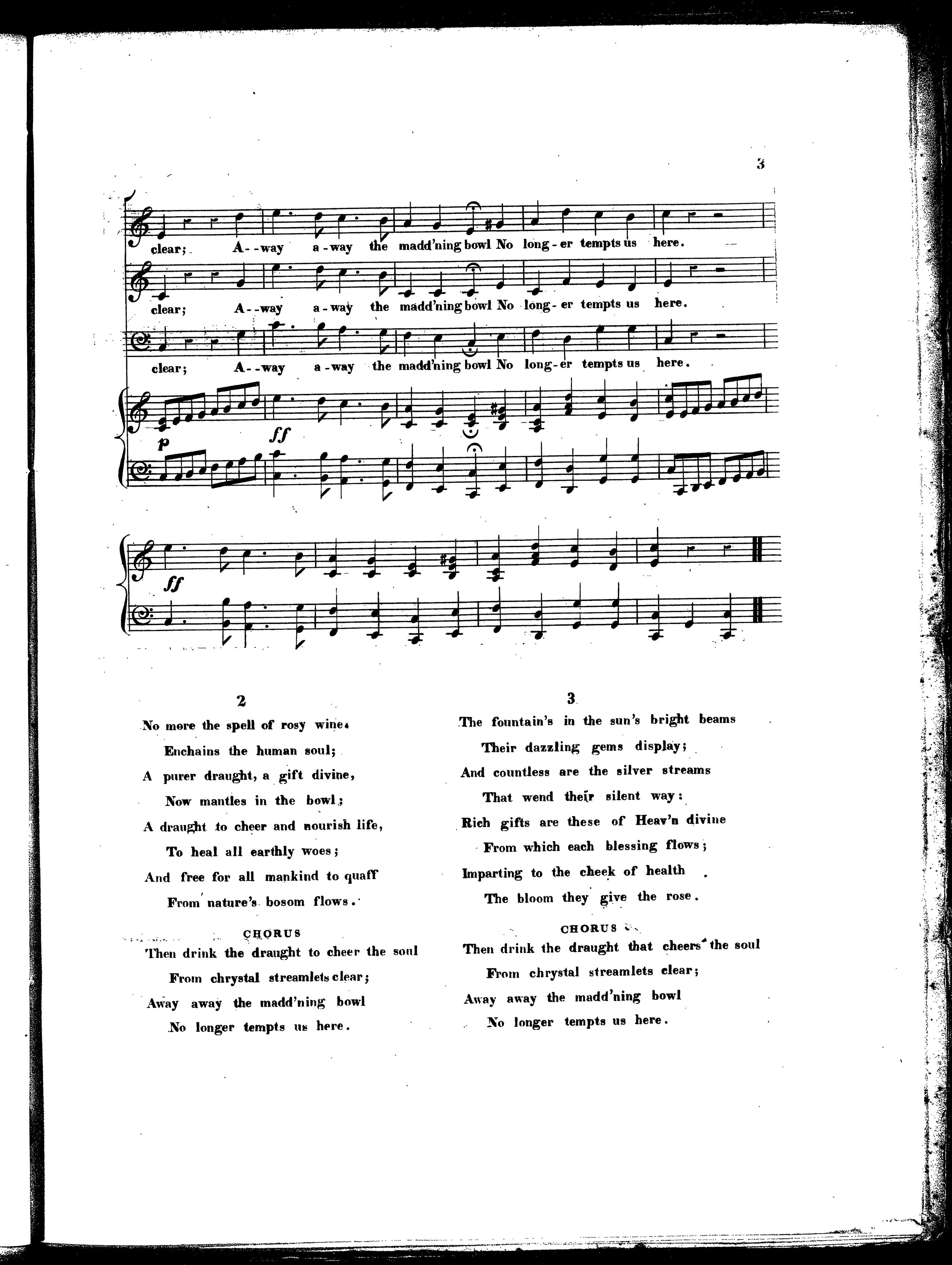 Croton Water Sheet Music — Phillips/Willis (1842), Page 004