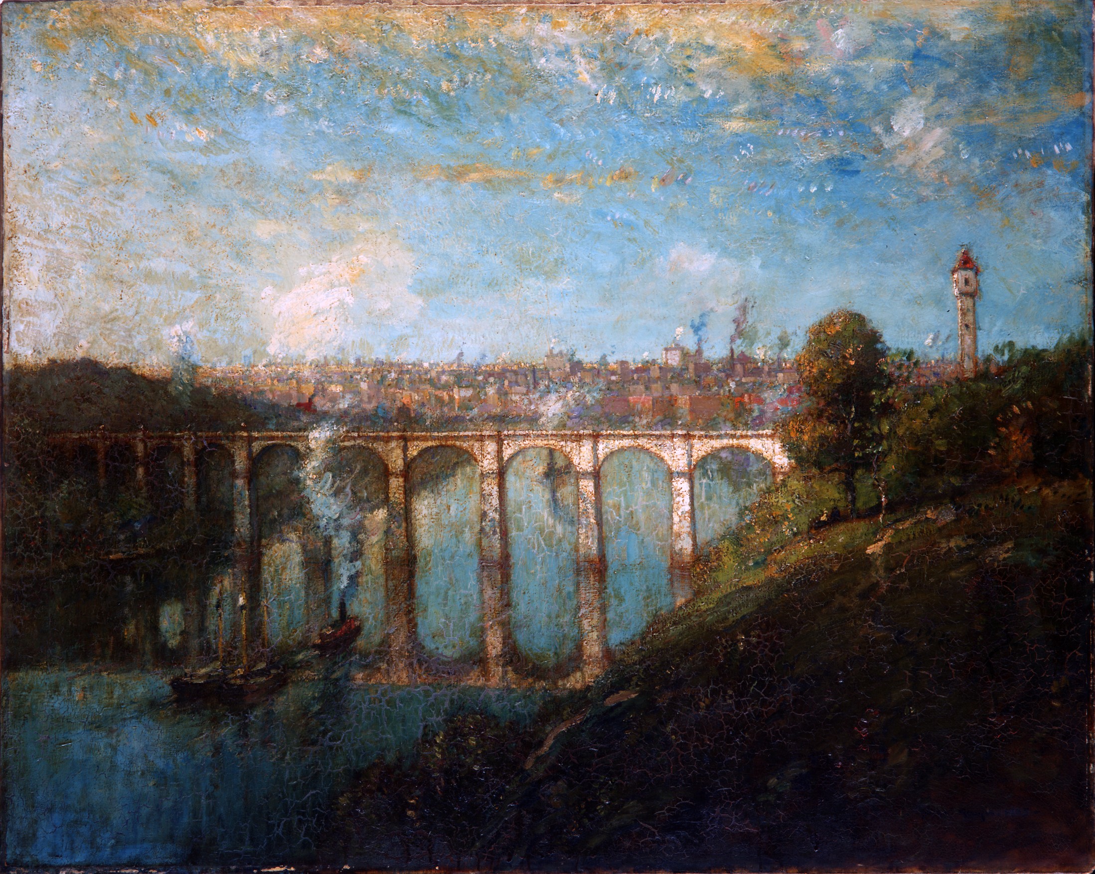 High Bridge, New York — Henry Ward Ranger (1905)