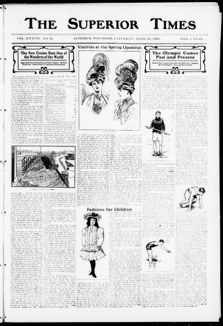 Superior Times — New Croton Dam Completion (Apr 21, 1906)