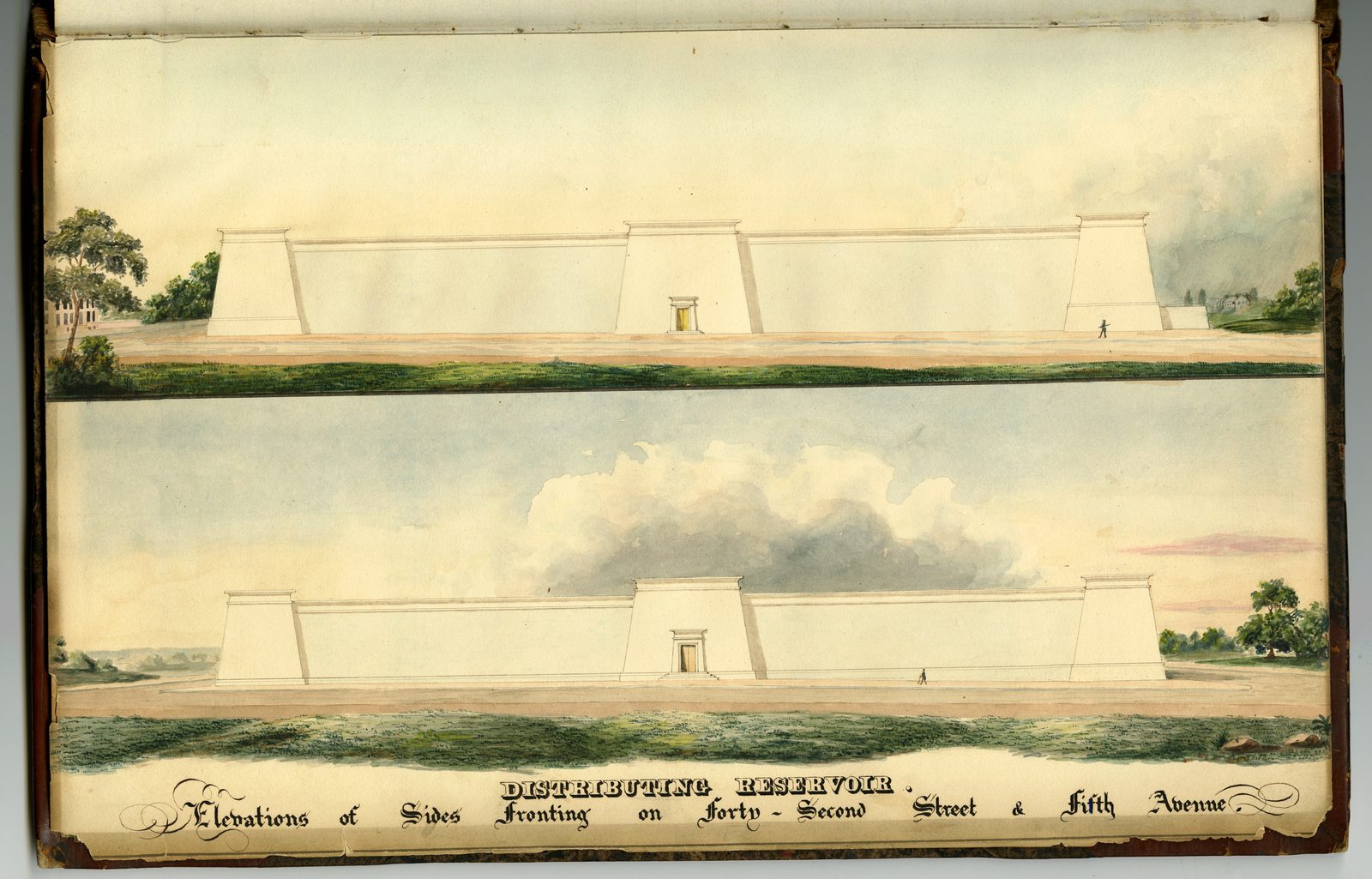 Croton Aqueduct Distributing Reservoir Elevations