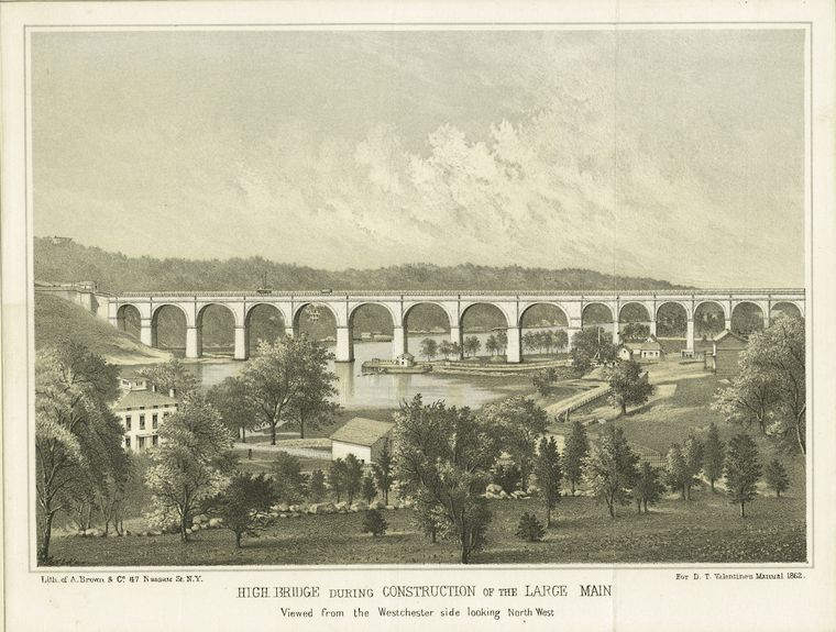 High Bridge During Construction