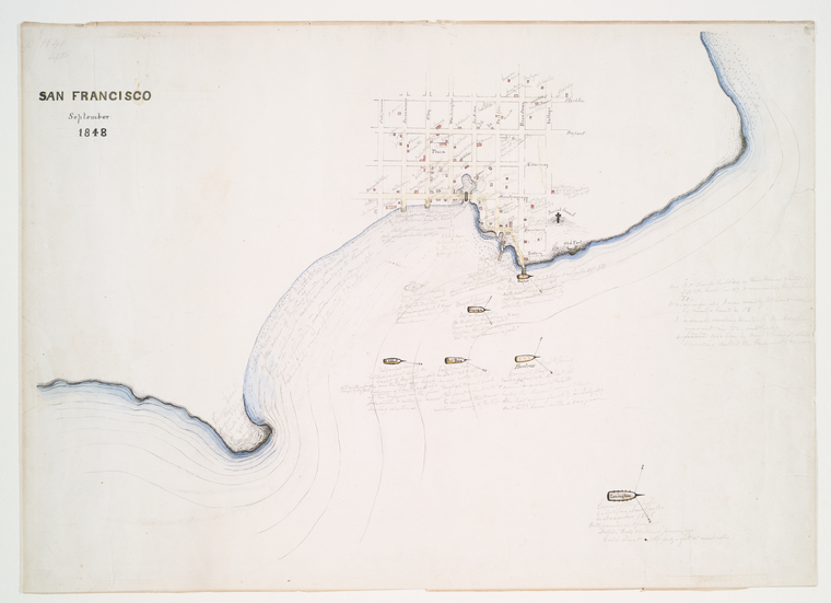 San Francisco Map (1848)