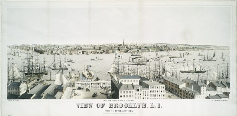 Receiving Reservoir, Yorkville — F.B. Tower (1843)