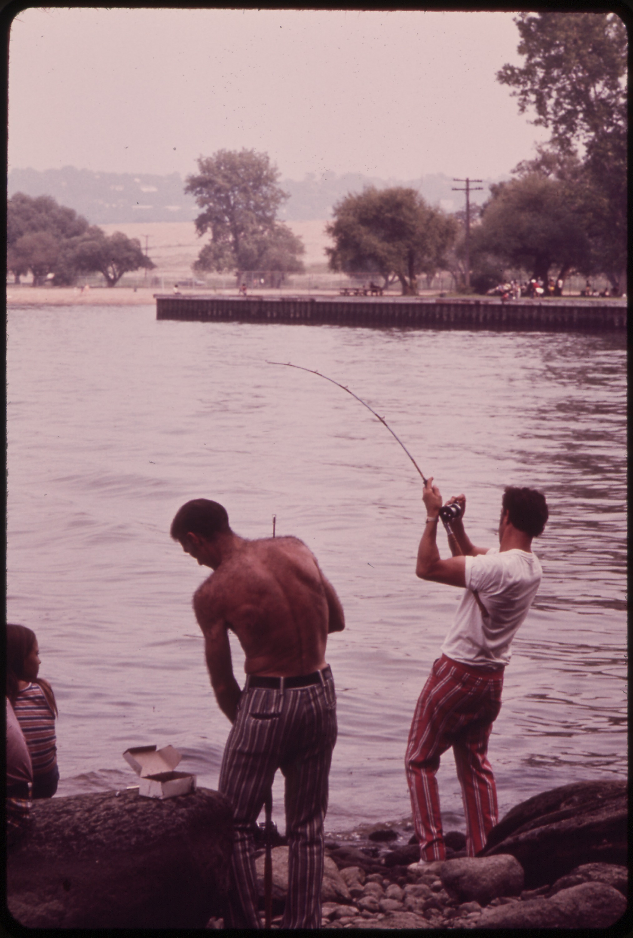 Fishing at Croton Point