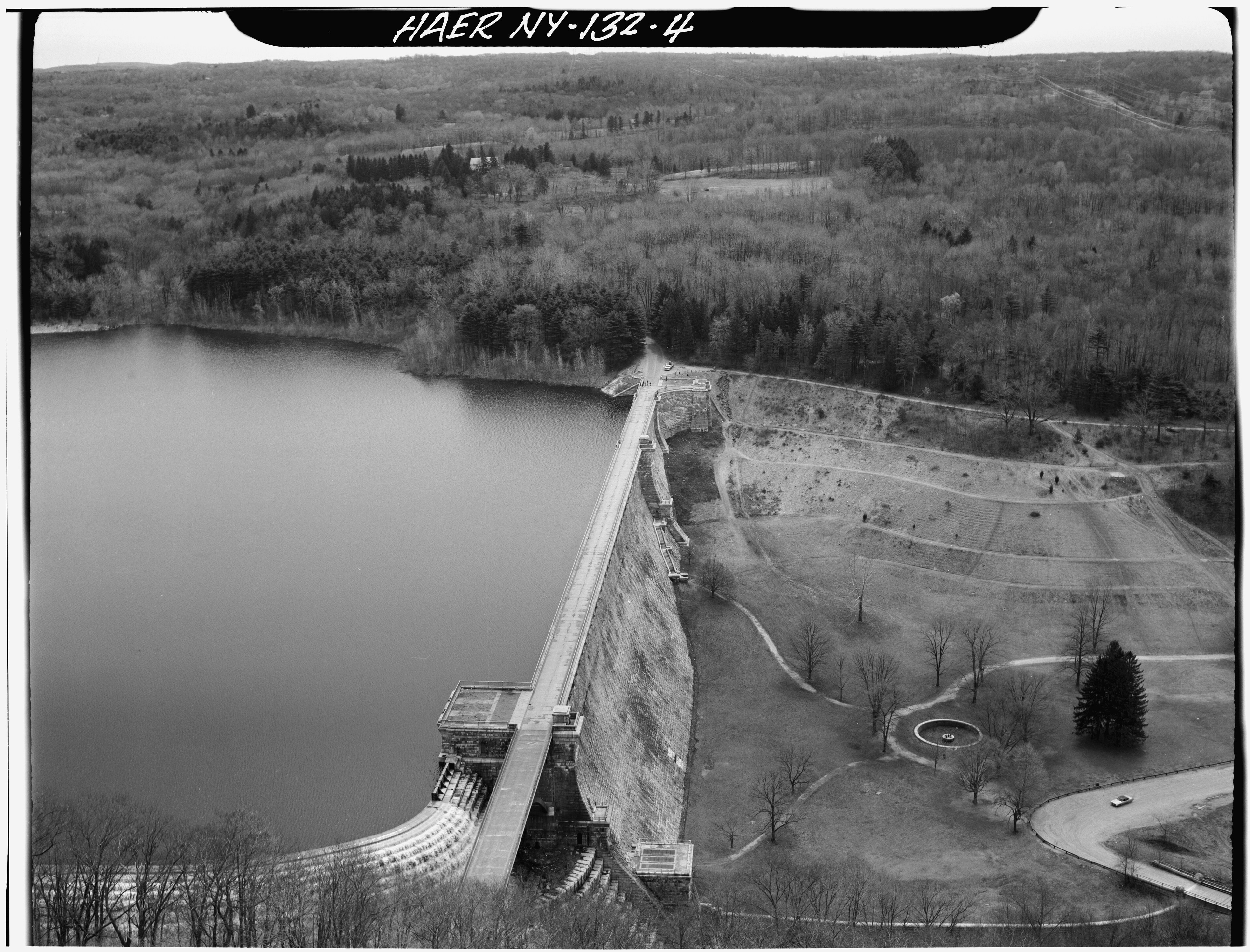 New Croton Dam Aerial View