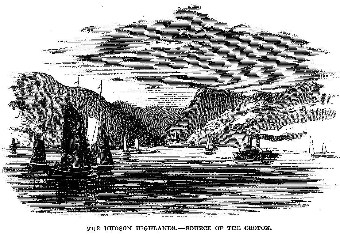 The Hudson Highlands, Source of the Croton — Harper's (1860)