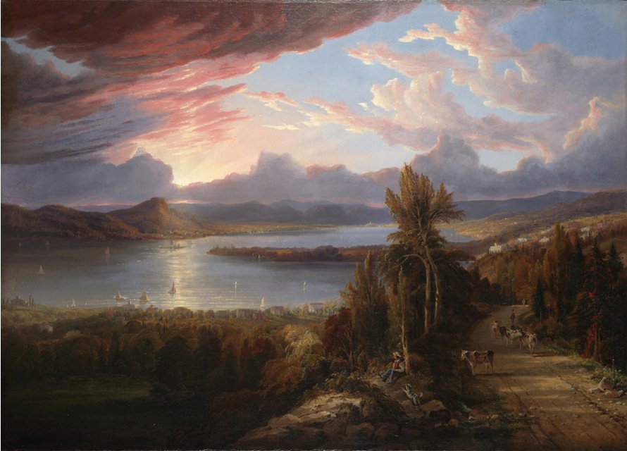 Hudson River North to Croton Point — Robert Havell Jr. (1851)